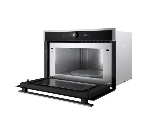 Whirlpool, 31 L, 1000 W, ruostumatonta terästä - Integroitu mikroaaltouuni, jossa on grilliritilä