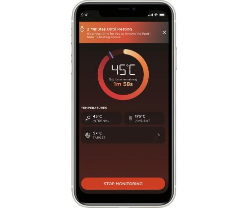 Ninja ProChef, musta/hopea - Ruokalämpömittari