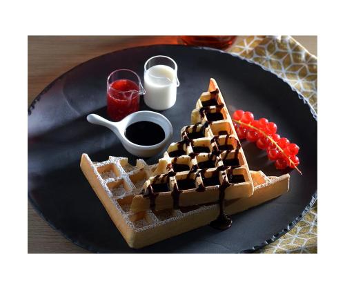 Tefal OptiGrill 4in1 & 2in1, lisävaruste, musta - Vohvelilevyt