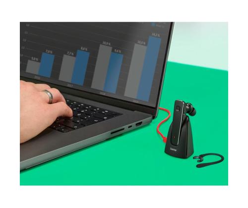 Hama MyVoice2100, musta - Langattomat kuulokkeet