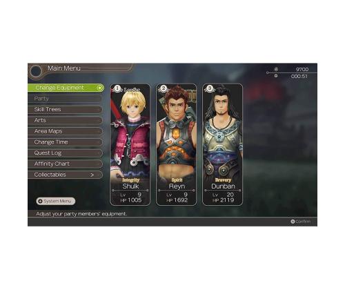 Vaihda peliä Xenoblade Chronicles: Definitive Edition