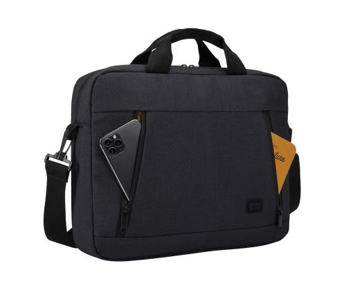 Case Logic Huxton Attaché, 14", musta - Kannettavan tietokoneen laukku