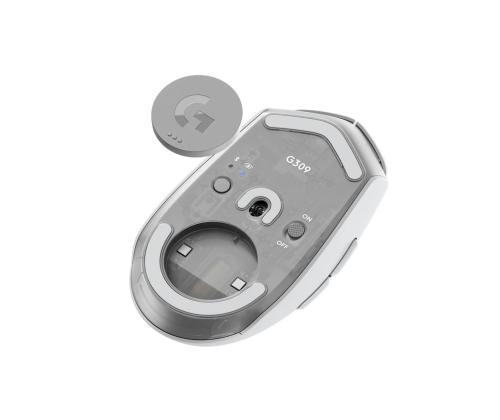 Logitech G309 Lightspeed, valkoinen - Langaton hiiri