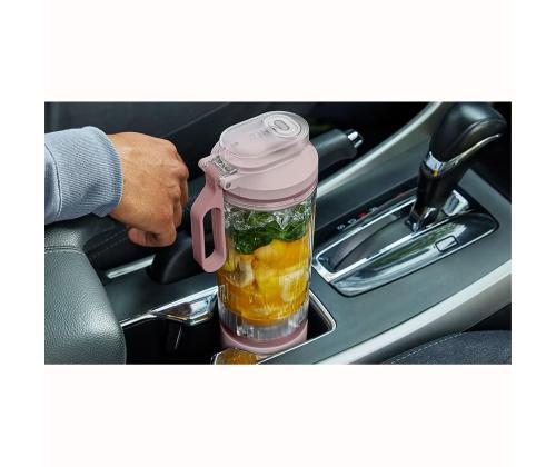 Ninja Blast Max, vaaleanpunainen - Kannettava johdoton tehosekoitin