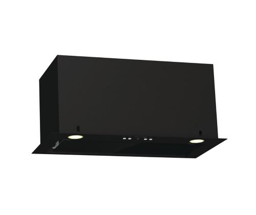 Hisense, 650 m³/h, leveys 60 cm, musta - Sisäänrakennettu ilmanpuhdistin