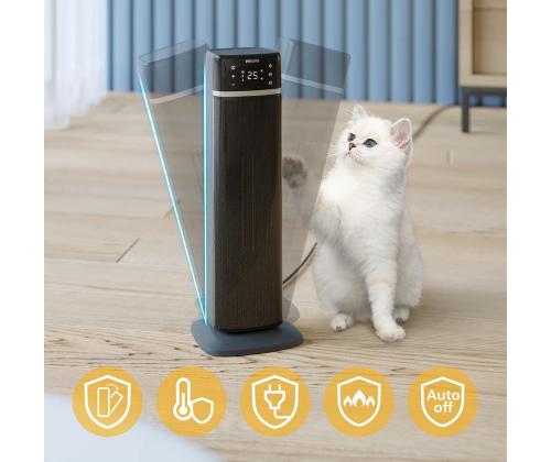 Philips 5000-sarja, 2000 W, tummanharmaa/musta - Tornikaaripuhallin