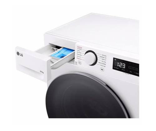 LG V500 -sarja, 9 kg / 5 kg, syvyys 47,5 cm, 1200 rpm - Pesukone kuivausrummulla