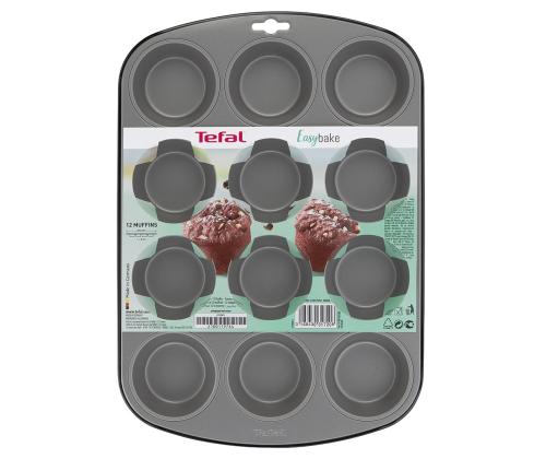 Tefal Easybake, 12 muffinivuokaa, 38 X 27 cm - Muffinipelti - Muffinivuoka
