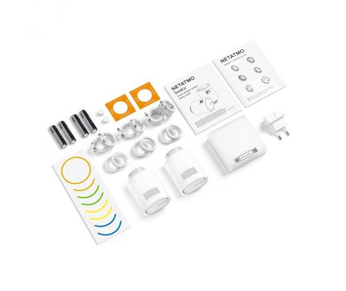 Netatmo Smart Radiator Valves Starter Pack -sarja jäähdyttimen termostaatteja