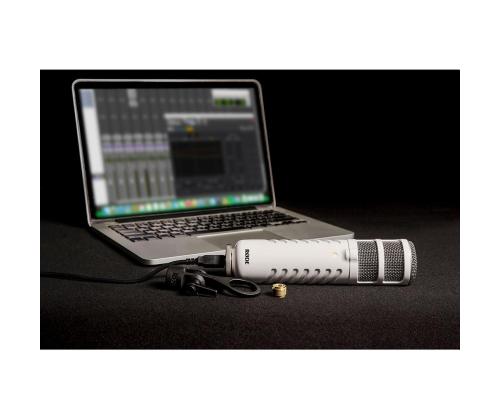 RODE Podcaster, USB, valkoinen - Mikrofoni
