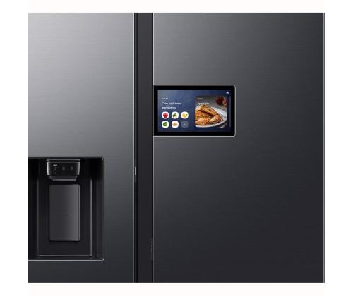 Samsung Bespoke AI Home, NoFrost, 621 L, korkeus 179 cm, musta - SBS jääkaappipakastin