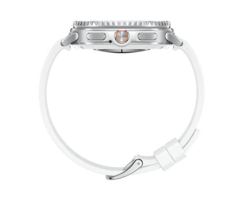 Samsung Watch8 Classic, 46 mm, LTE, valkoinen - Älykello - Smartwatch