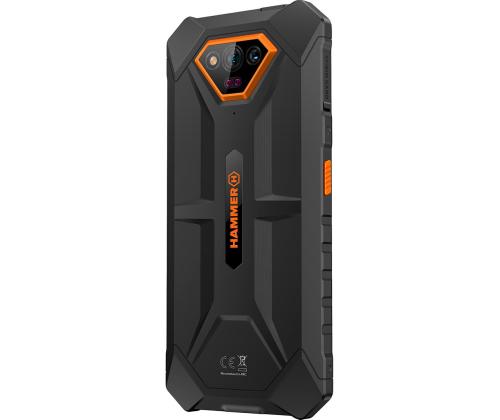 HAMMER Iron V, 6GB, 64GB, oranssi - Älypuhelimet - Smartphones