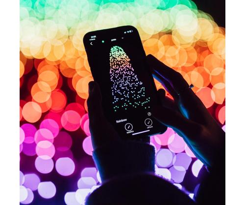 Twinkly Strings, 250 LED, 20 m, IP44 - Älykkäät jouluvalot