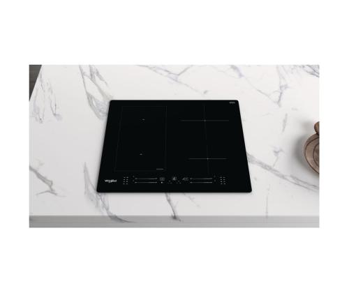 Whirlpool, laius 59 cm, raamita, must - Integreeritav induktsioonpliidiplaat