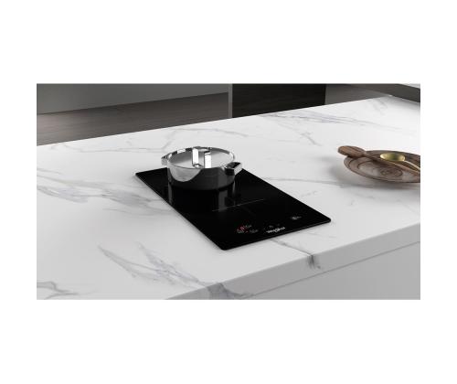 Whirlpool, laius 28,4 cm, raamita, must - Integrivat induktsioonpliidiplaat