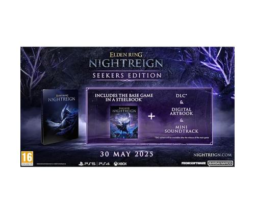 Elden Ring Nightreign Seekers Edition, Xbox Series X - Peli, Xbox Series X - Peli