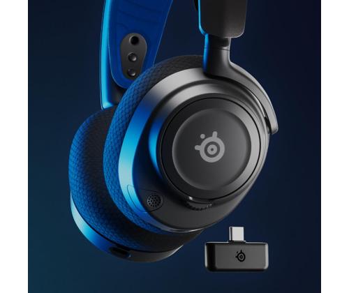 SteelSeries Arctis Nova 7P Wireless, PlayStation 5, Musta - Langattomat kuulokkeet