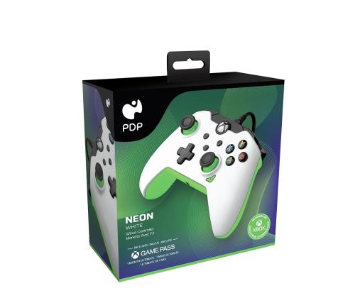PDP Xbox Series X|S & PC Neon White Controller - Pult