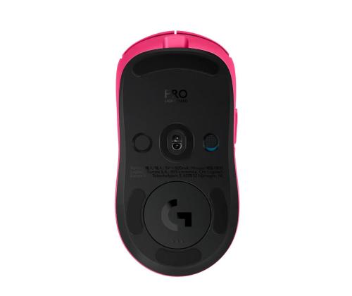 Logitech Pro 2 Lightspeed, vaaleanpunainen - Langaton hiiri