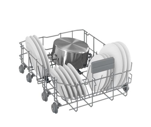 Beko, 10 astiastoa, hopea - Astiasto, vapaasti seisova astianpesukone