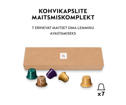 Nespresso Pixie, hopea - Kapselikahvinkeitin