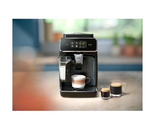 Philips Series 2300, kiiltävä musta - Täysin automaattinen espressokeitin