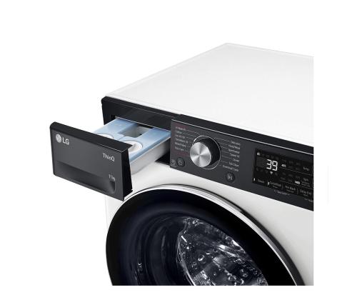 LG, 11 kg, syvyys 56,5 cm, 1400 rpm - Edestä täytettävä pesukone