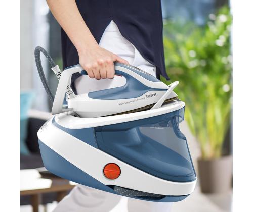 Tefal Pro Express Ultimate II, 3000 W, sininen - Silitysjärjestelmä