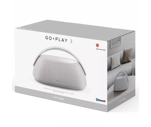 Harman Kardon Go + Play 3, harmaa - Kannettava langaton kaiutin