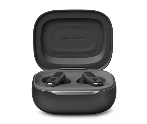 JBL Live Flex 3, musta - Langattomat kuulokkeet -