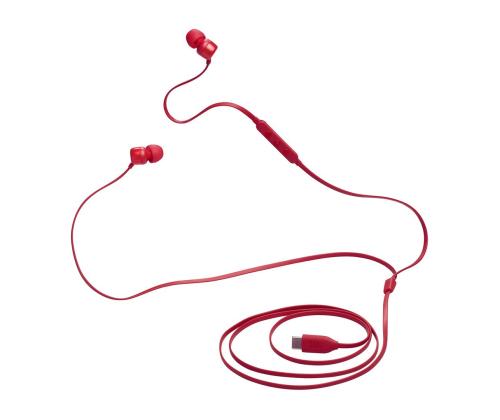 JBL Tune 310C USB-C in-ear, punainen - Langalliset kuulokkeet -