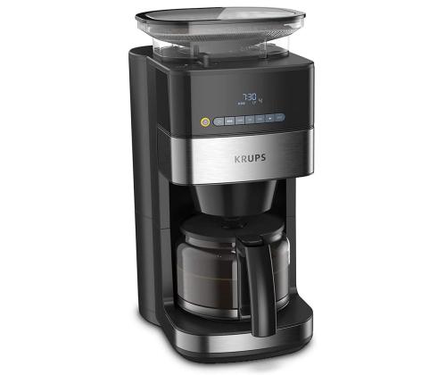 Krups Grind & Brew, 1,25 L, musta - Suodatinkahvinkeitin myllyllä