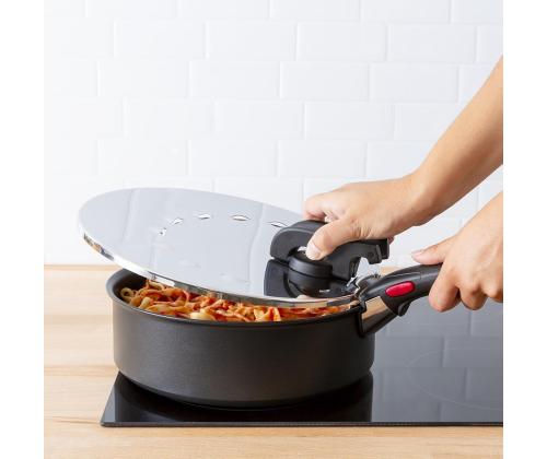 Tefal Ingenio, 20/28 cm - roiskevedenpitävä kansi
