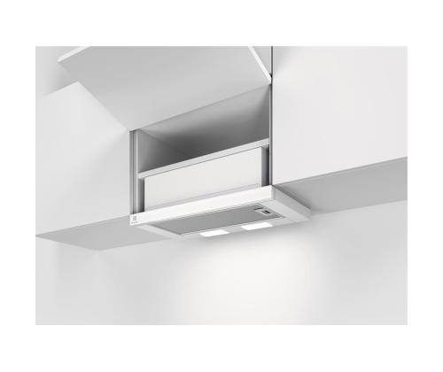 Electrolux, 410 m³/h, leveys 59,8 cm, valkoinen - Integroitu ilmanpuhdistin