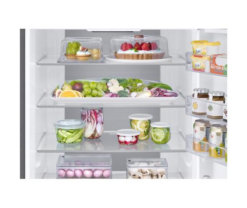 Samsung, SmartThings AI Energy, 203 cm, 538 L, ruostumatonta terästä - Jääkaappi - Jääkaappi