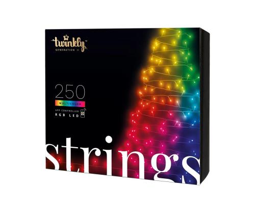 Twinkly Strings, 250 LED, 20 m, IP44 - Älykkäät jouluvalot
