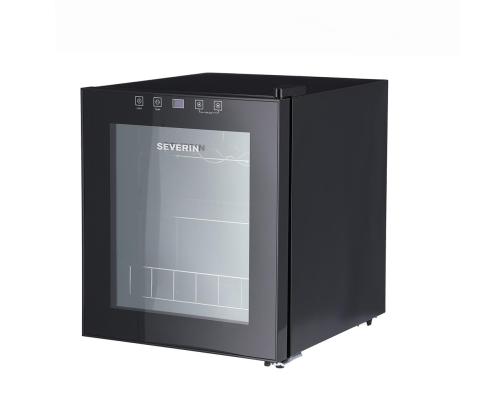 Severin, 15 pulloa, korkeus 52 cm, musta - Viinijäähdytin