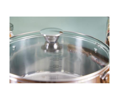 Tefal Cook Eat, 16/20/24 cm, 7-osainen - Kattilasarja + kannet