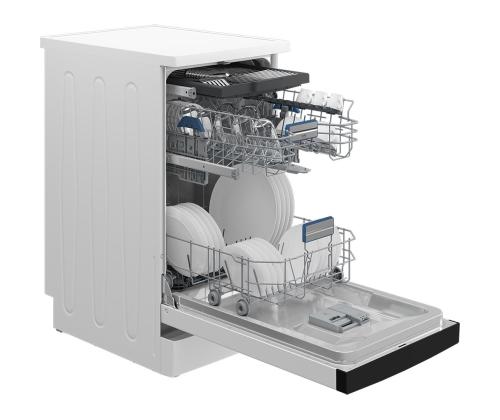 Beko, 11 astiastoa, valkoinen - Astiankuljetuskone, vapaasti seisova astianpesukone