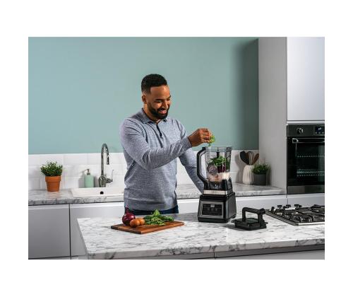 Ninja 2-in-1, Auto IQ, 1200 W, hopea/musta - Tehosekoittimet