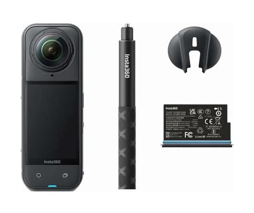 Insta360 X5 Starter Bundle, 8K, 360º, musta - Seikkailukamera