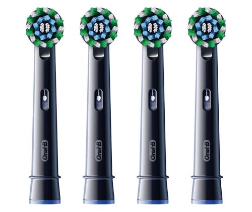 Braun Oral-B Cross Action Pro, 4 kpl, musta - Varaharjat