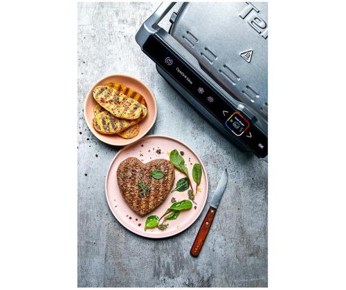 Tefal OptiGrill Elite, 2000 W, ruostumaton teräs - Pöytägrilli