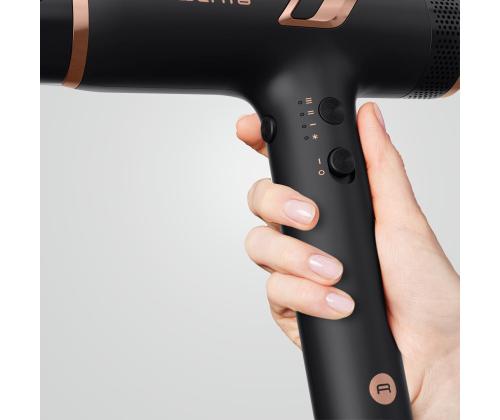 Rowenta NANO, 1700 W, musta - Hiustenkuivaaja