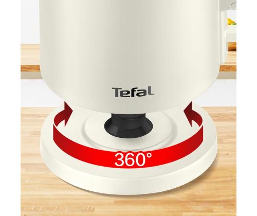 Tefal Thermo Protect, 1500 W, valkoinen - Vedenkeitin