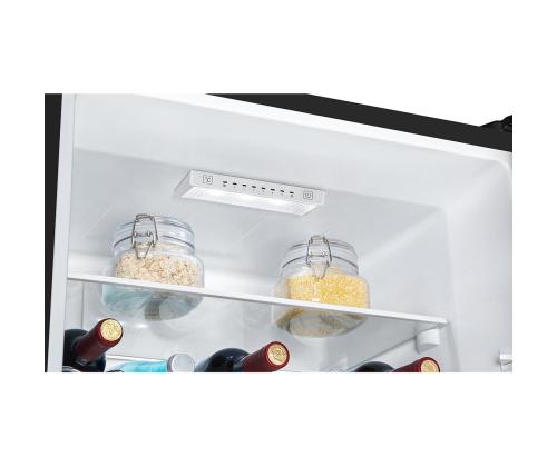 Hisense, NoFrost 336 L, korkeus 201 cm, musta - Jääkaappi ja pakastin