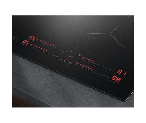 AEG 7000 Series SaphirMatt® Hob2Hood, leveys 58 cm, kehyksetön, musta - Integroitu induktiokeittotaso