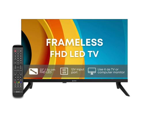 EStar 22R2T2, 22'', LED, FullHD, musta - Televisiot