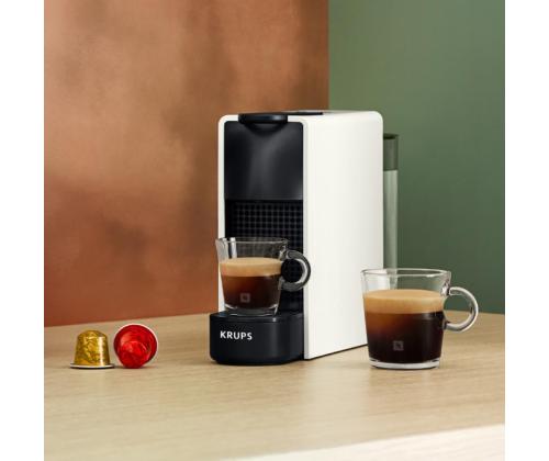 Krups Nespresso Essenza Mini, valkoinen - Kapselikahvinkeitin + Aeroccino